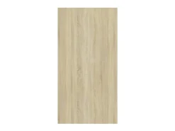 Outlet Armário de parede para TV derivados de madeira carvalho sonoma PT247087 Castanho