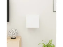 Móvel De Tv* Armário de parede para TV 30,5x30x30 cm PT759790 Branco