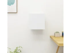 Móvel De Tv* Armário de parede para TV 30,5x30x30 cm PT759790 Branco