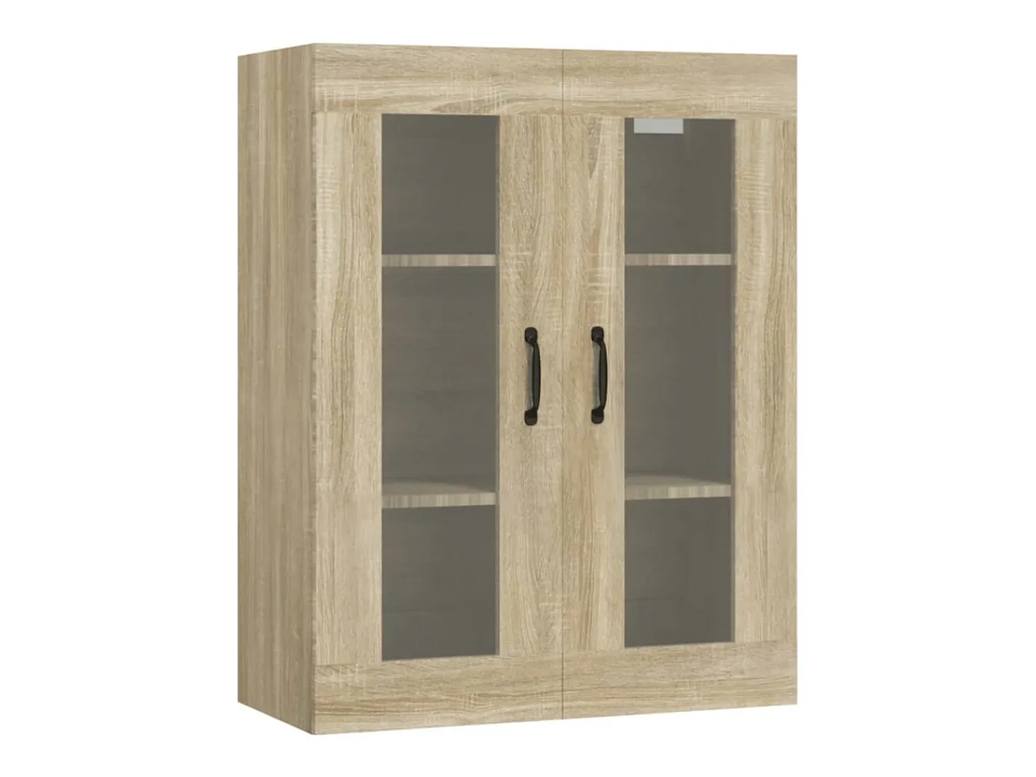 vidaxl Armário de parede suspenso 69,5x34x90 cm carvalho sonoma^ Prateleira