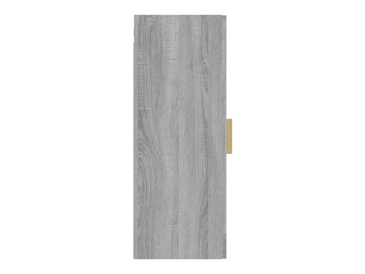 vidaxl Armário de parede suspenso 34,5x34x90 cm sonoma cinza^ Prateleira