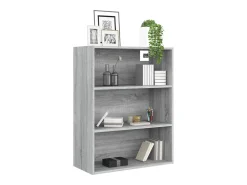 Prateleira*vidaxl Armário de parede suspenso 69,5x32,5x90 cm Gray Sonoma Cinzento