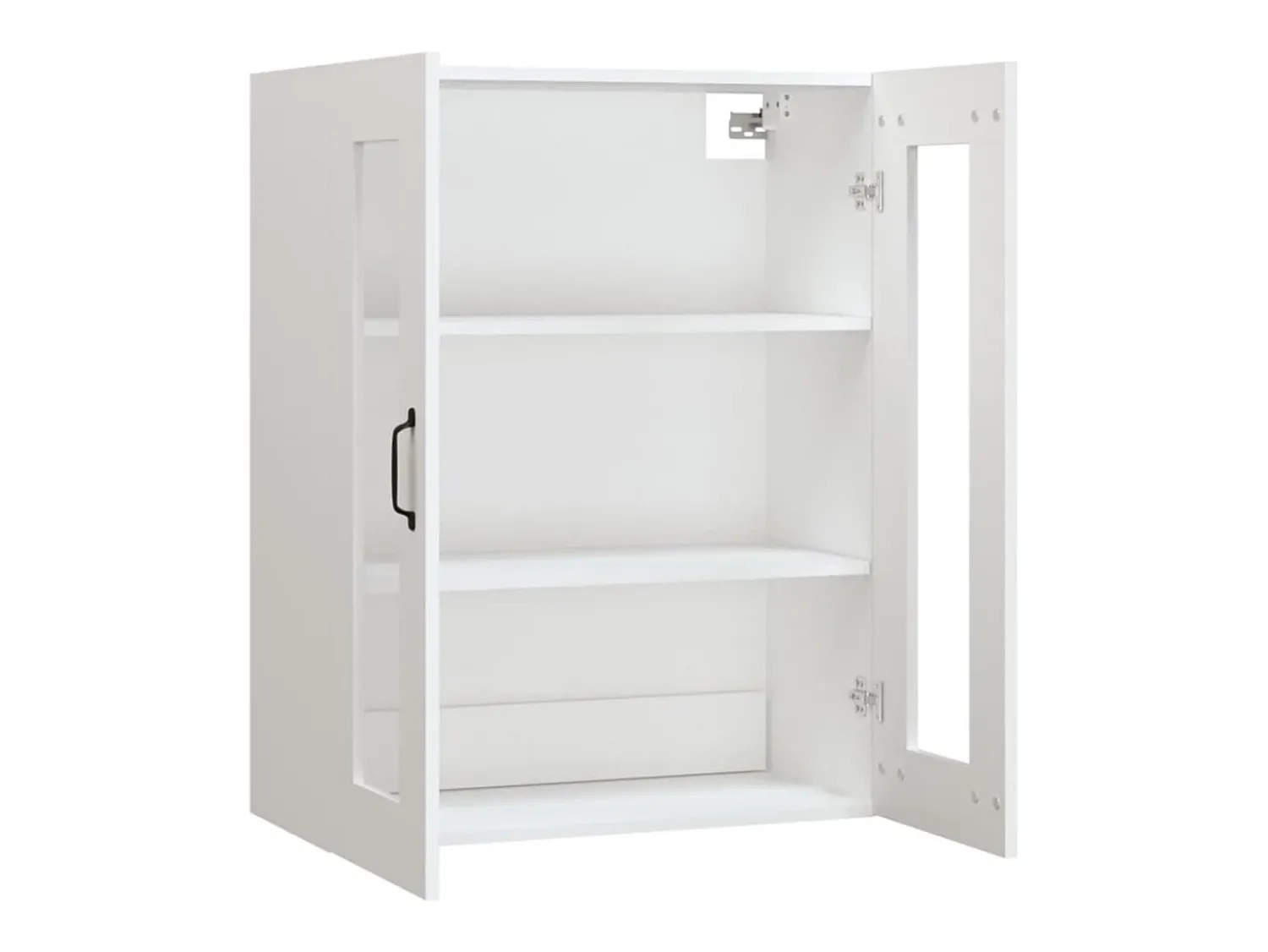 vidaxl Armário de parede suspenso 69,5x34x90 cm Branco