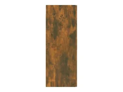 Prateleira|vidaxl Armário de parede suspenso 69,5x34x90 cm carvalho fumado Natural claro