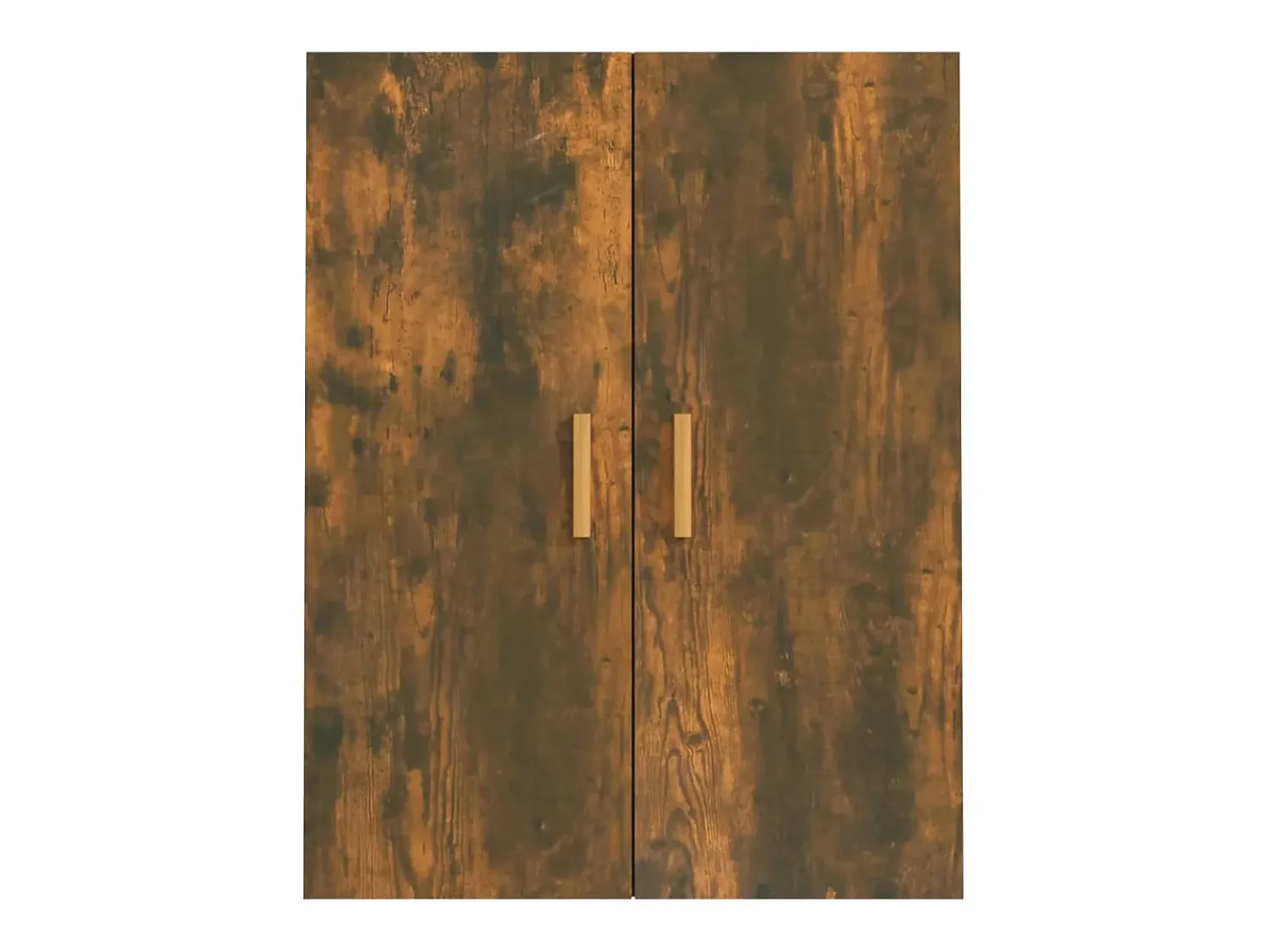 Prateleira|vidaxl Armário de parede suspenso 69,5x34x90 cm carvalho fumado Natural claro