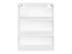 Outlet vidaxl Armário de parede suspenso 69,5x32,5x90 cm Branco