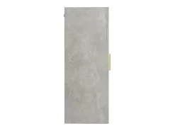 Outlet vidaxl Armário de parede suspenso 69,5x34x90 cm cimento Cinzento
