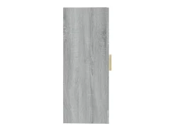 Prateleira|vidaxl Armário de parede suspenso 69,5x34x90 cm sonoma cinza Cinzento