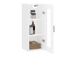 Prateleira*vidaxl Armário de parede 34,5x34x90 cm Branco