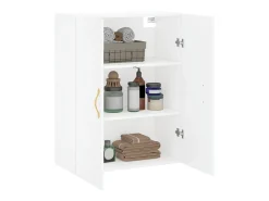 Prateleira*vidaxl Armário de parede 69,5x34x90 cm Branco
