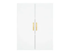 Prateleira*vidaxl Armário de parede 69,5x34x90 cm Branco