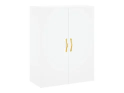 Prateleira*vidaxl Armário de parede 69,5x34x90 cm Branco
