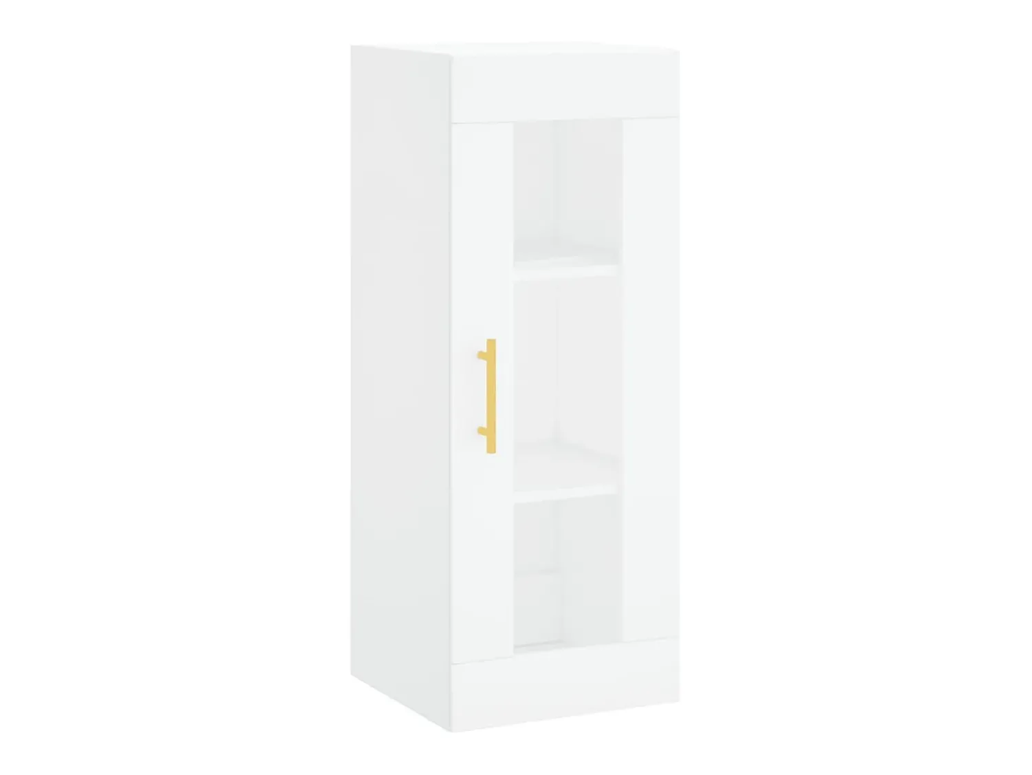 vidaxl Armário de parede 34,5x34x90 cm^ Prateleira