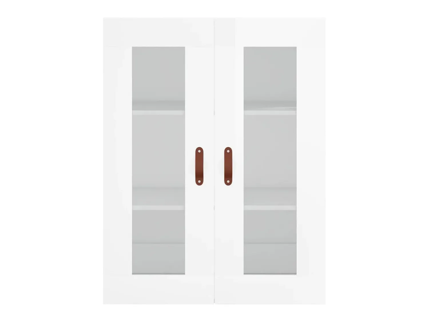 vidaxl Armário de parede 69,5x34x90 cm brilhante^ Prateleira