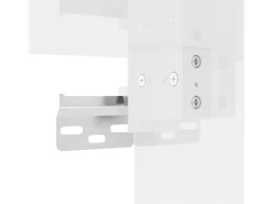 vidaxl Armário de parede 69,5x34x90 cm brilhante^ Prateleira