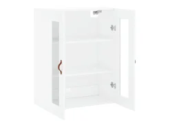 vidaxl Armário de parede 69,5x34x90 cm brilhante^ Prateleira