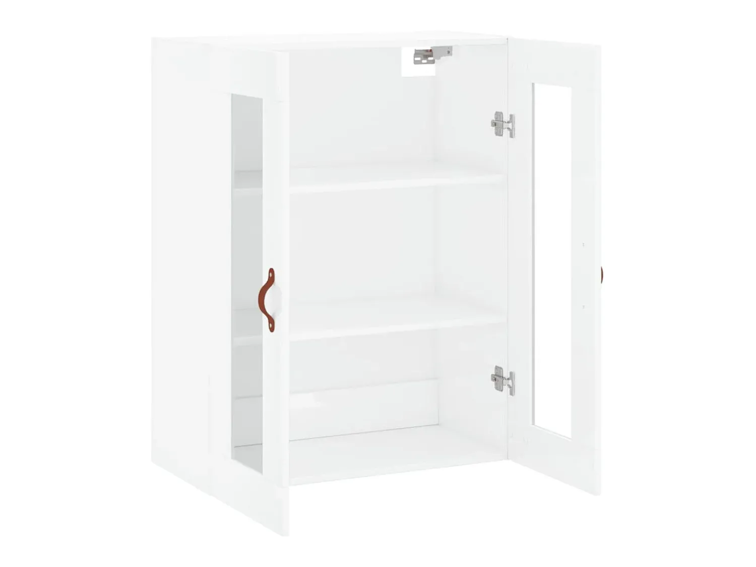 vidaxl Armário de parede 69,5x34x90 cm brilhante^ Prateleira