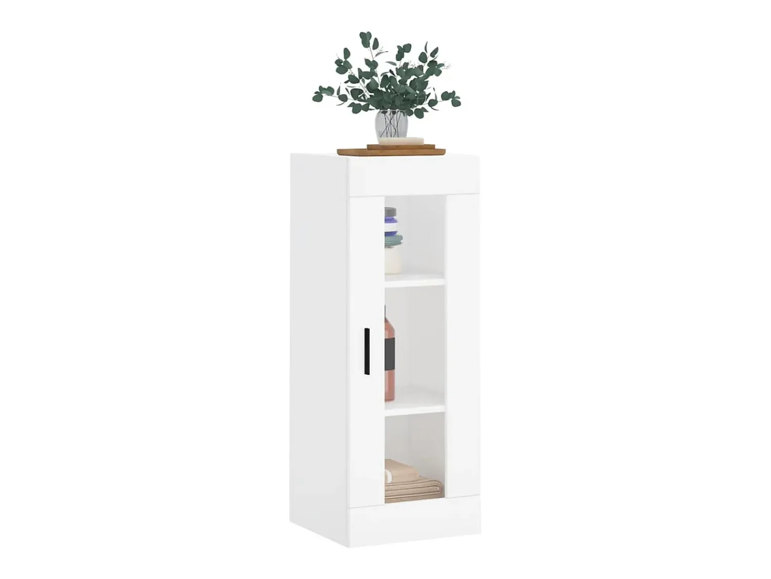 Prateleira|vidaxl Armário de parede 34,5x34x90 cm Branco