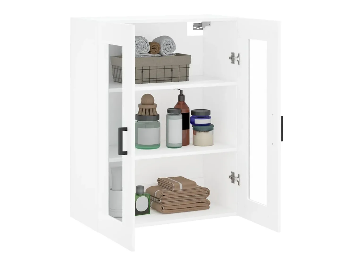 Prateleira|vidaxl Armário de parede 69,5x34x90 cm Branco