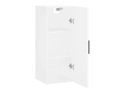 Prateleira|vidaxl Armário de parede 34,5x34x90 cm Branco