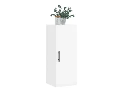 Prateleira|vidaxl Armário de parede 34,5x34x90 cm Branco