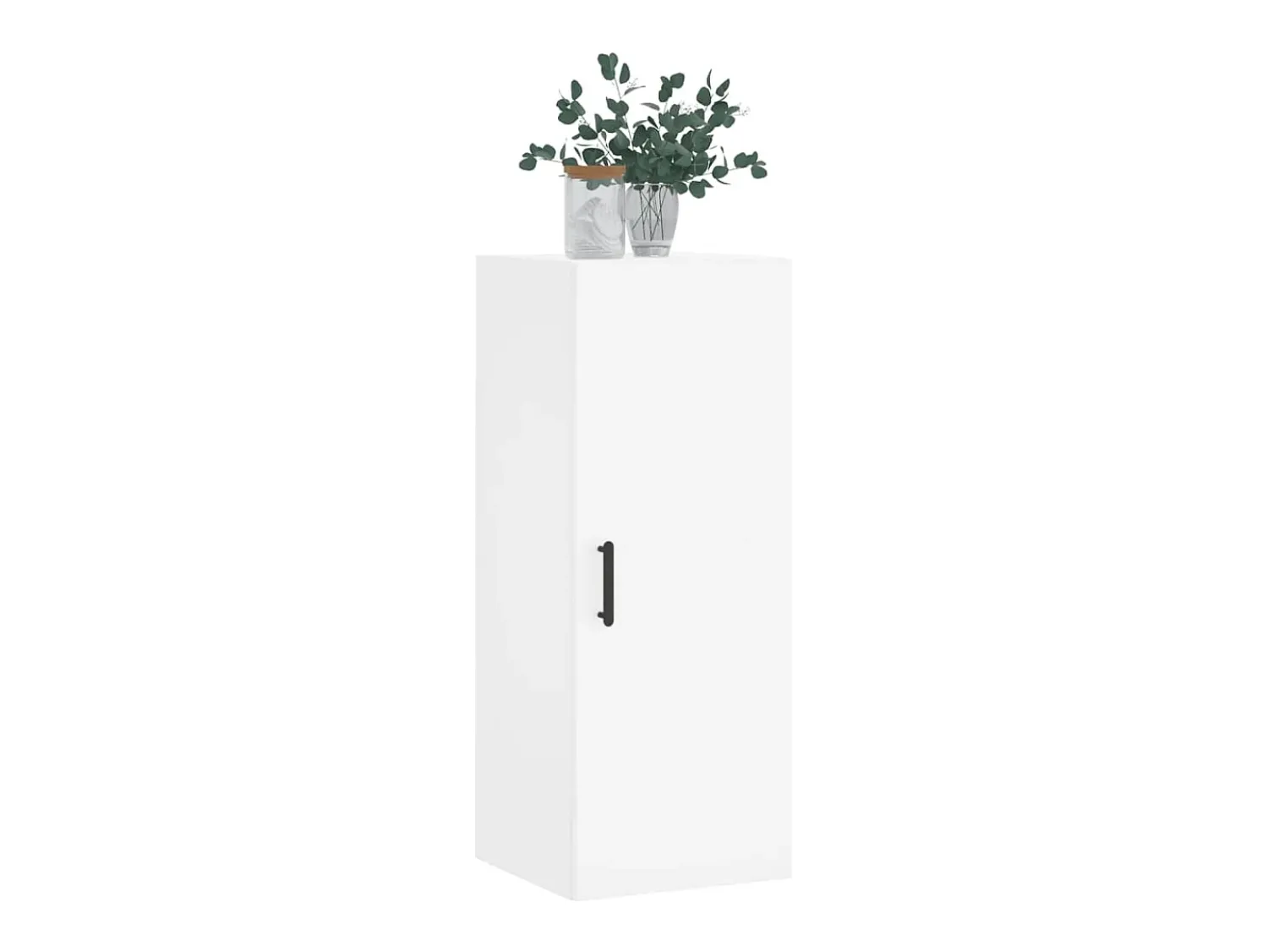 vidaxl Armário de parede 34,5x34x90 cm^ Prateleira