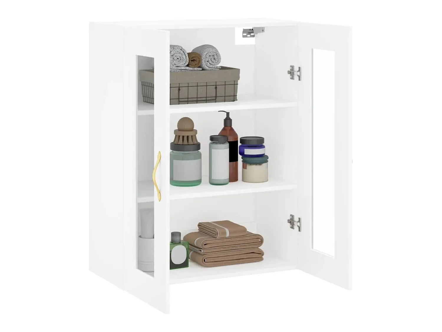 Online vidaxl Armário de parede 69,5x34x90 cm Branco