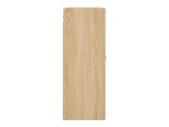 Prateleira*vidaxl Armário de parede 69,5x34x90 cm carvalho sonoma Castanho