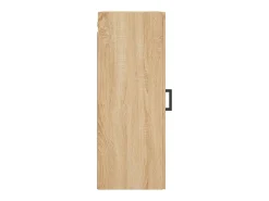 Prateleira*vidaxl Armário de parede 34,5x34x90 cm carvalho sonoma Natural claro