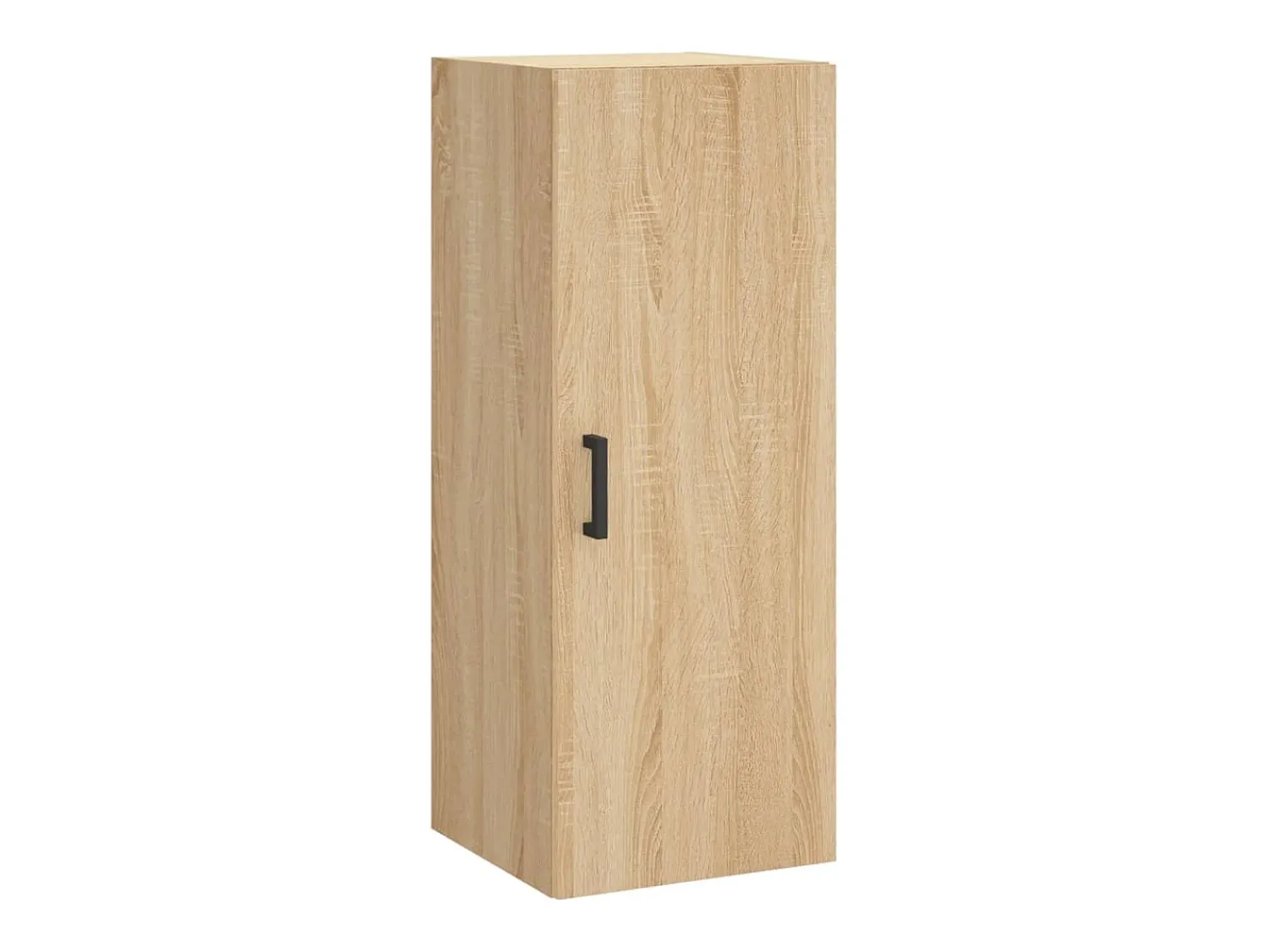 Prateleira*vidaxl Armário de parede 34,5x34x90 cm carvalho sonoma Natural claro