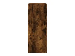 Prateleira*vidaxl Armário de parede 69,5x34x90 cm carvalho fumado Natural claro