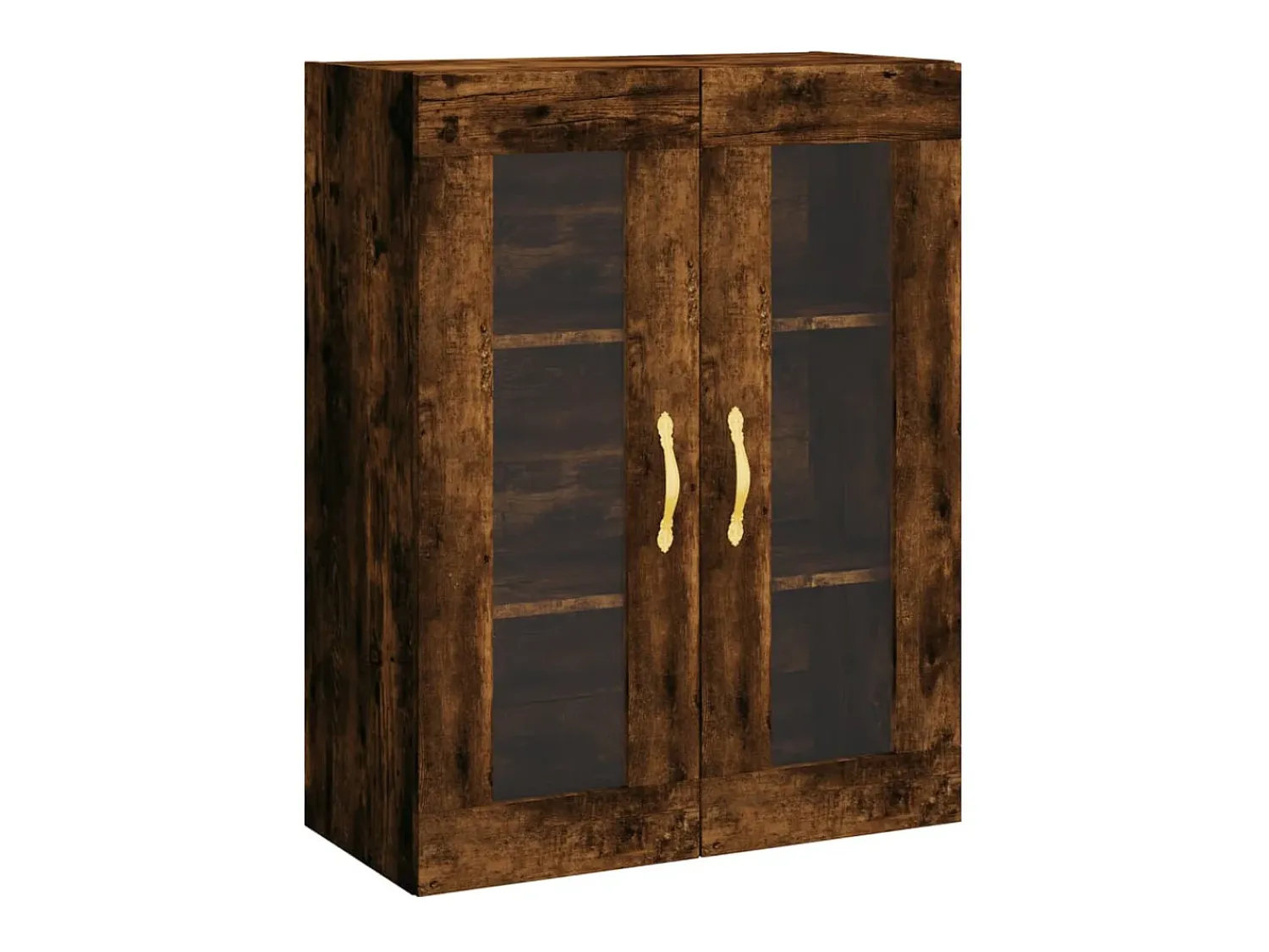 Hot vidaxl Armário de parede 69,5x34x90 cm carvalho fumado Natural claro