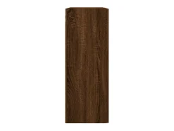 vidaxl Armário de parede 69,5x34x90 cm carvalho castanho^ Prateleira
