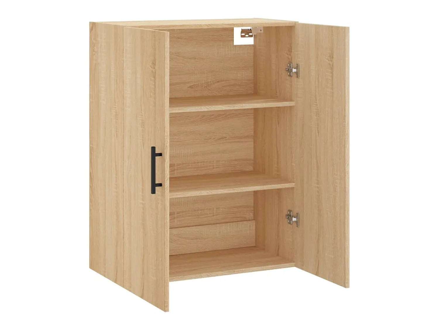 Prateleira*vidaxl Armário de parede 69,5x34x90 cm carvalho sonoma Natural claro