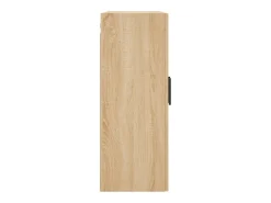 Prateleira*vidaxl Armário de parede 69,5x34x90 cm carvalho sonoma Natural claro