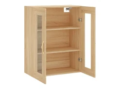 vidaxl Armário de parede 69,5x34x90 cm carvalho sonoma Natural claro