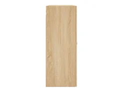 vidaxl Armário de parede 69,5x34x90 cm carvalho sonoma Natural claro