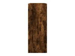 Prateleira|vidaxl Armário de parede 69,5x34x90 cm carvalho fumado Natural claro