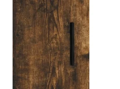 Prateleira|vidaxl Armário de parede 69,5x34x90 cm carvalho fumado Natural claro
