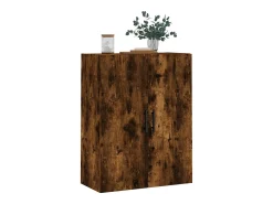 Prateleira*vidaxl Armário de parede 69,5x34x90 cm carvalho fumado Natural claro