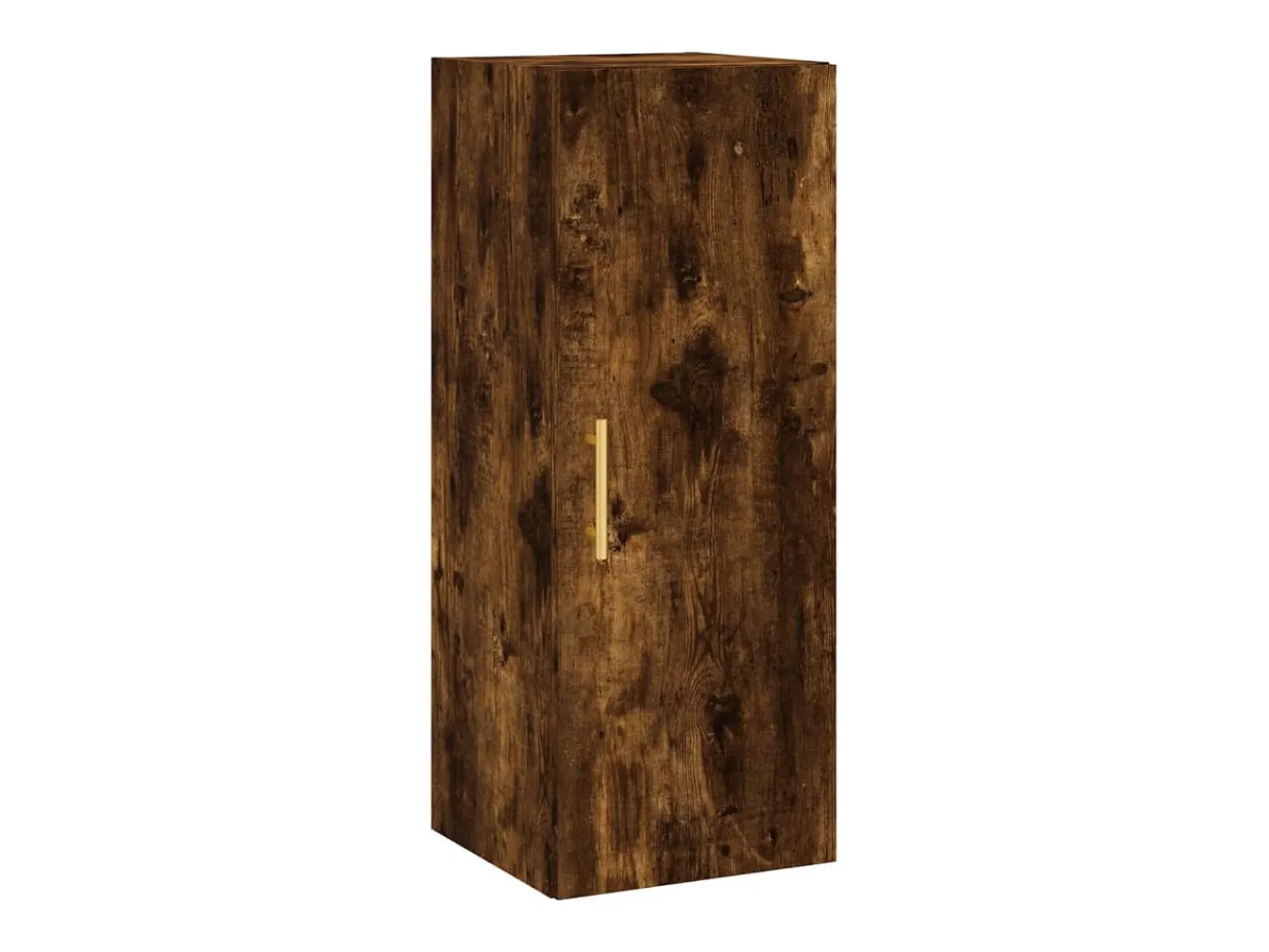 Prateleira|vidaxl Armário de parede 34,5x34x90 cm carvalho fumado Natural claro