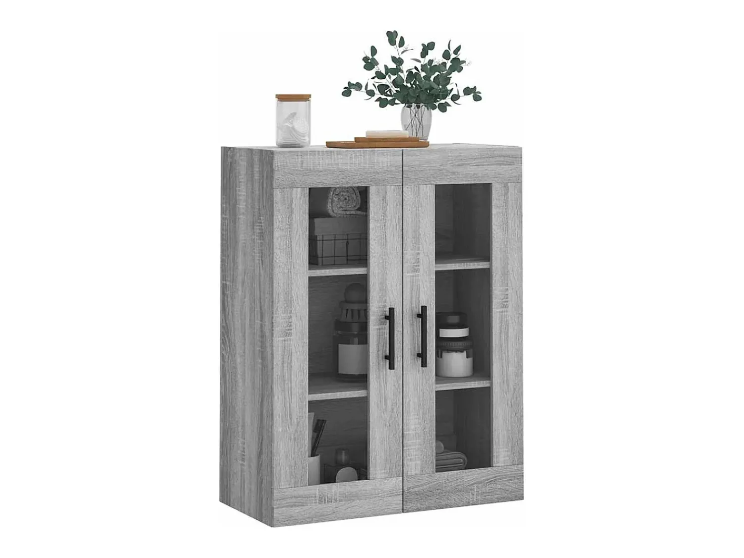 vidaxl Armário de parede 69,5x34x90 cm sonoma^ Prateleira