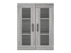 vidaxl Armário de parede 69,5x34x90 cm sonoma^ Prateleira