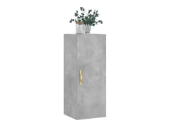 Prateleira|vidaxl Armário de parede 34,5x34x90 cm cimento Cinzento
