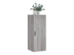 Prateleira|vidaxl Armário de parede 34,5x34x90 cm sonoma Cinzento