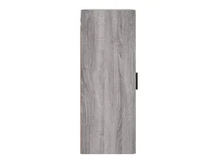 Prateleira|vidaxl Armário de parede 34,5x34x90 cm sonoma Cinzento