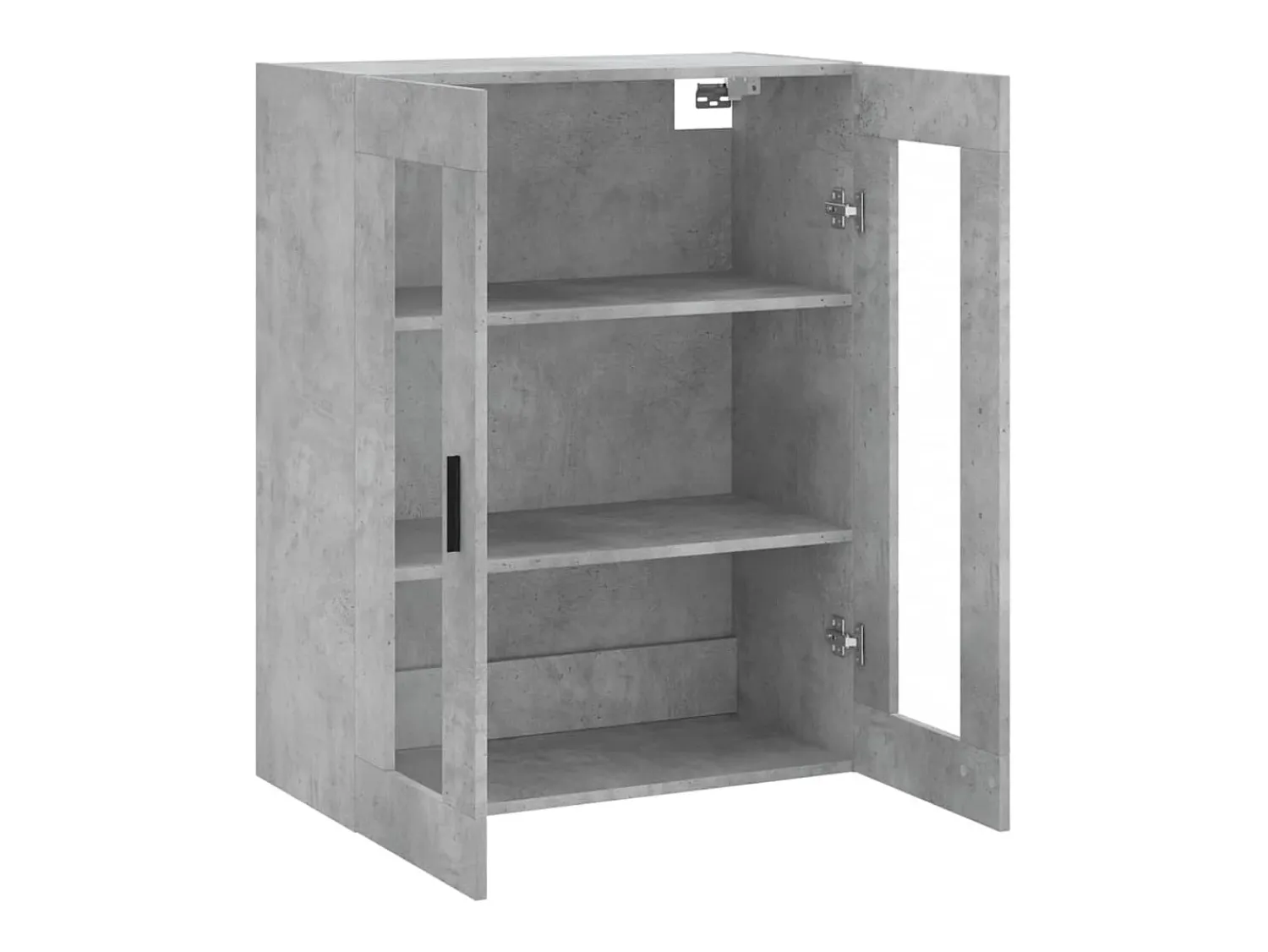 Prateleira|vidaxl Armário de parede 69,5x34x90 cm cimento Cinzento