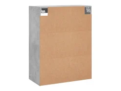 Prateleira|vidaxl Armário de parede 69,5x34x90 cm cimento Cinzento