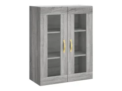 Online vidaxl Armário de parede 69,5x34x90 cm sonoma Cinzento