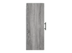 Outlet vidaxl Armário de parede 34,5x34x90 cm sonoma Cinzento